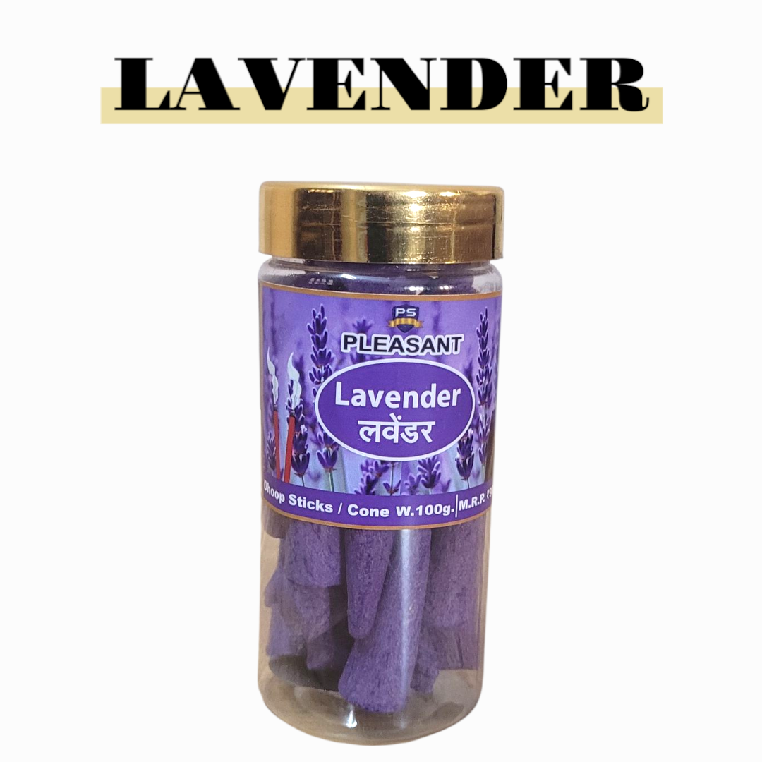 Lavender Dhoop Cone